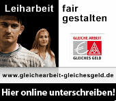 Unterschreiben für faire Arbeit!