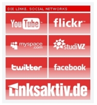 Screenschot DIE LINKE. Social Networks Modul für Joomla 1.5